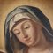 Vierge à l'Enfant, Italie, 1700s, Huile sur Toile, Encadrée 3