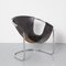 Fauteuil BA-AS en Cuir Noir par Clemens Claessen 1