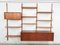 Royal System Wall Unit in Teak by Poul Cadovius, Denmark, 1950s, Set of 2, Image 1