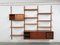 Royal System Wall Unit in Teak by Poul Cadovius, Denmark, 1950s, Set of 2 2