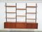 Royal System Wall Unit in Teak by Poul Cadovius, Denmark, 1950s, Set of 2 1
