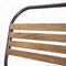Slatted Metal Dining Chairs from Cox, 1940s, Set of 2, Image 2
