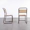 Slatted Metal Dining Chairs from Cox, 1940s, Set of 2 7