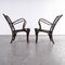 Model A752 Bentwood Low Armchairs by Joseph Frank for Thonet, 1930s, Set of 2 6