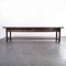 Large French Solid Oak Dining Table, Image 1