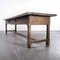 Large French Solid Oak Dining Table, Image 5