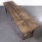 Large French Solid Oak Dining Table, Image 10
