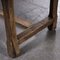 Large French Solid Oak Dining Table, Image 9