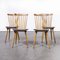 Bentwood Spindleback Dining Chair from Baumann, 1950s, Set of 4 8