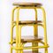 French Industrial Yellow High Stools, 1970s, Set of 4, Image 8