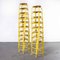 French Industrial Yellow High Stool, 1970s 6