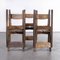 French Oak Dining Chairs by Pierre Gautier-Delaye, 1950s, Set of 6, Image 4