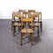 French Oak Dining Chairs by Pierre Gautier-Delaye, 1950s, Set of 8 8