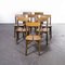 French Oak Dining Chairs by Pierre Gautier-Delaye, 1950s, Set of 8, Image 8