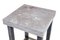 Late 20th Century Tubular Steel Lamp Table with Marble Top 2