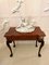 Antique George III Carved Mahogany Chippendale Style Card Table 5