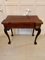 Antique George III Carved Mahogany Chippendale Style Card Table 15
