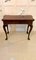 Antique George III Carved Mahogany Chippendale Style Card Table, Image 6