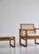 Oak & Teakwood 246 Lounge Chair by Børge Mogensen for Fredericia, 1957, Set of 2 3
