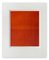 Janise Yntema, Linear Orange, 2021, cera fredda e olio su carta tela, Immagine 1