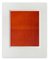 Janise Yntema, Linear Orange, 2021, Cold Wax & Oil Stick on Canvas Paper, Image 1