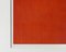 Janise Yntema, Linear Orange, 2021, cera fría y barra de aceite sobre papel de lona, Imagen 3