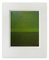 Janise Yntema, Linear Moss, 2021, Cold Wax & Oil Stick auf Leinwand 1