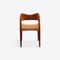 Teak and Paper Cord Dining Chairs by Niels Moller, 1960s, Set of 6 2