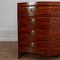 Georgian Bow Fronted Walnut Chest of Drawers 7