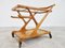 Vintage Italian Serving Trolley by Cesare Lacca, 1950s 7
