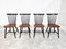 Mid-Century Dining Chairs by Sven Erik Fryklund for Haga Fors, 1960s, Set of 4 2