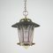 Mid-Century French Black Lantern in the Style of Mategot, 1950s, Image 8