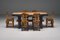 Wabi-Sabi Dining Table from Atelier Marolles, 1960s, Image 8