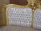 Antique Napoleon III Gold Giltwood Bergere Sofa Settee, 1870s, Image 4