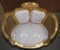 Antique Napoleon III Gold Giltwood Bergere Armchairs, 1870s, Set of 2, Image 19