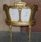 Antique Napoleon III Gold Giltwood Bergere Armchairs, 1870s, Set of 2, Image 13