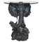 Hand Painted Elephant's Head Side Lamp Table 1