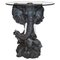 Hand Painted Elephant's Head Side Lamp Table, Image 1