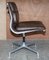 Brown Leather EA 205 Soft Pad Swivel Office Chair by Charles and Ray Eames for Vitra, 1970s 11