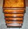 Military Campaign Chest of Drawers on Stand Brown Leather by Theodore Alexander 16