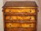 Military Campaign Chest of Drawers on Stand Brown Leather by Theodore Alexander, Image 4