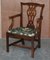 Antique George III Thomas Chippendale Style Dining Chairs by William Morris, 1830s, Set of 8, Image 16