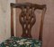 Antique George III Thomas Chippendale Style Dining Chairs by William Morris, 1830s, Set of 8 5