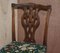 Antique George III Thomas Chippendale Style Dining Chairs by William Morris, 1830s, Set of 8, Image 5