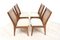 Mid-Century Danish Teak Dining Chairs 1960s, Set of 4, Image 10