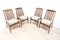 Mid-Century Danish Teak Dining Chairs 1960s, Set of 4, Image 1