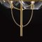 Vico Magistretti Suspension Lamp Lyndon Satin Gold by Oluce, Image 4