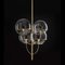 Vico Magistretti Suspension Lamp Lyndon Satin Gold by Oluce 2