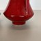 Black-Red Fat Lava Vases by Jopeko, Germany, 1970s, Set of 2 12