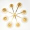 Sputnik Chandelier with Opal Glasses from Kaiser, Germany, 1970s, Image 10